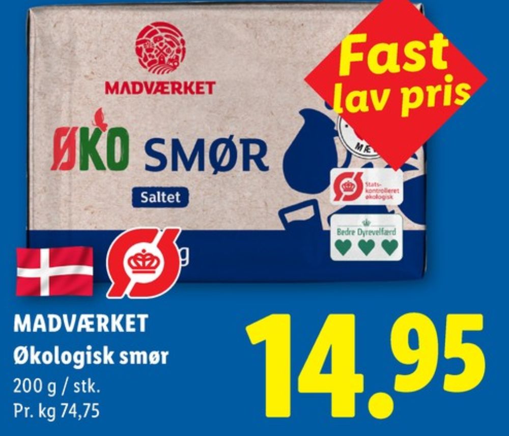 Madværket, Smør