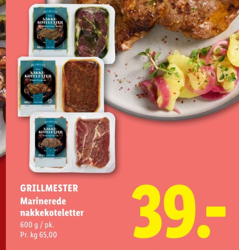 Grillmester, Nakkekoteletter