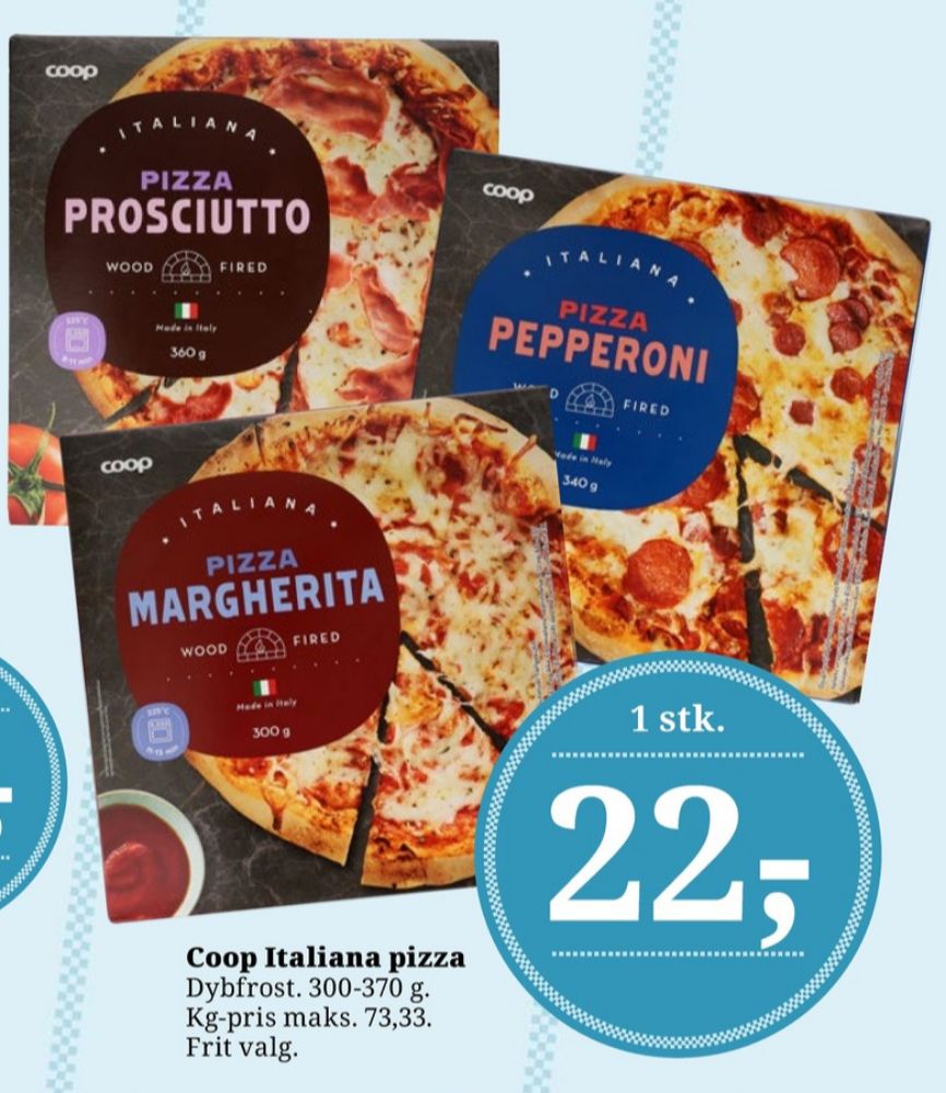 Coop, Pizza Pepperoni