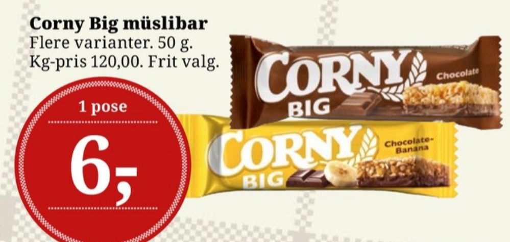 Corny, Chocolate Big Müslibar