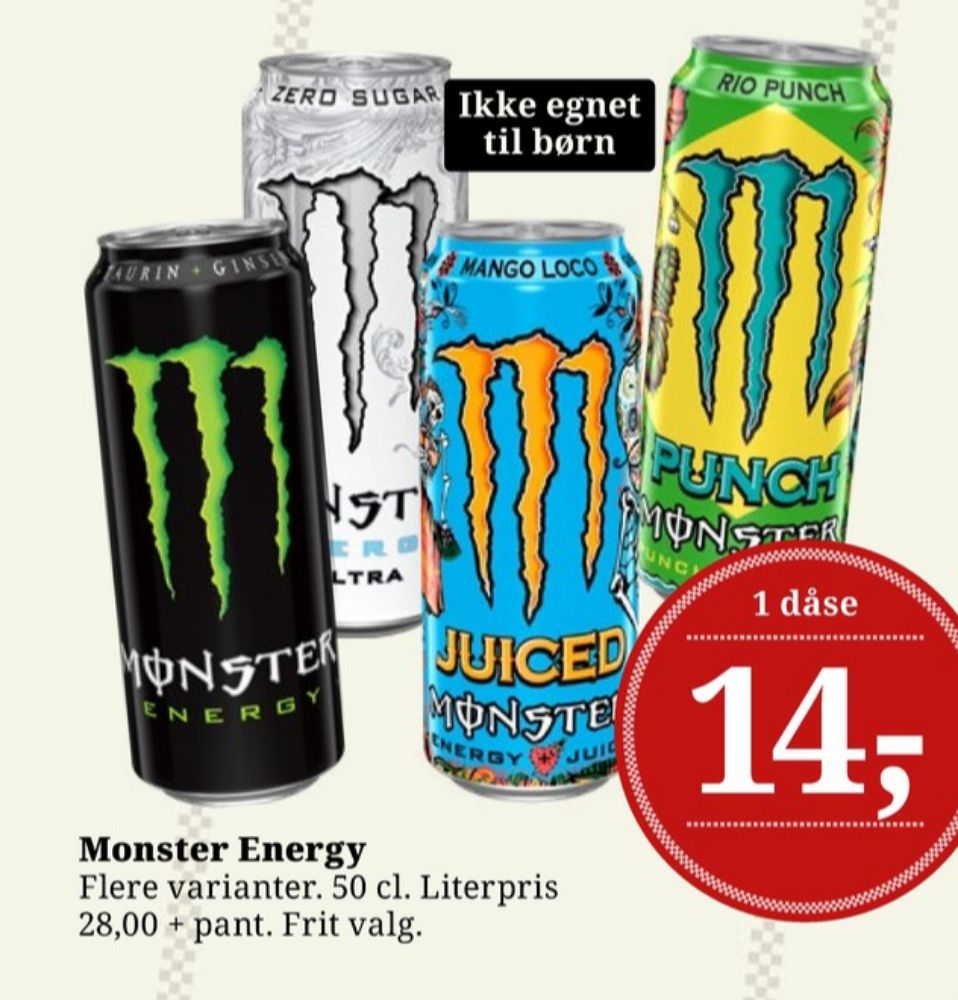 Monster Mango Loco, Energidrik