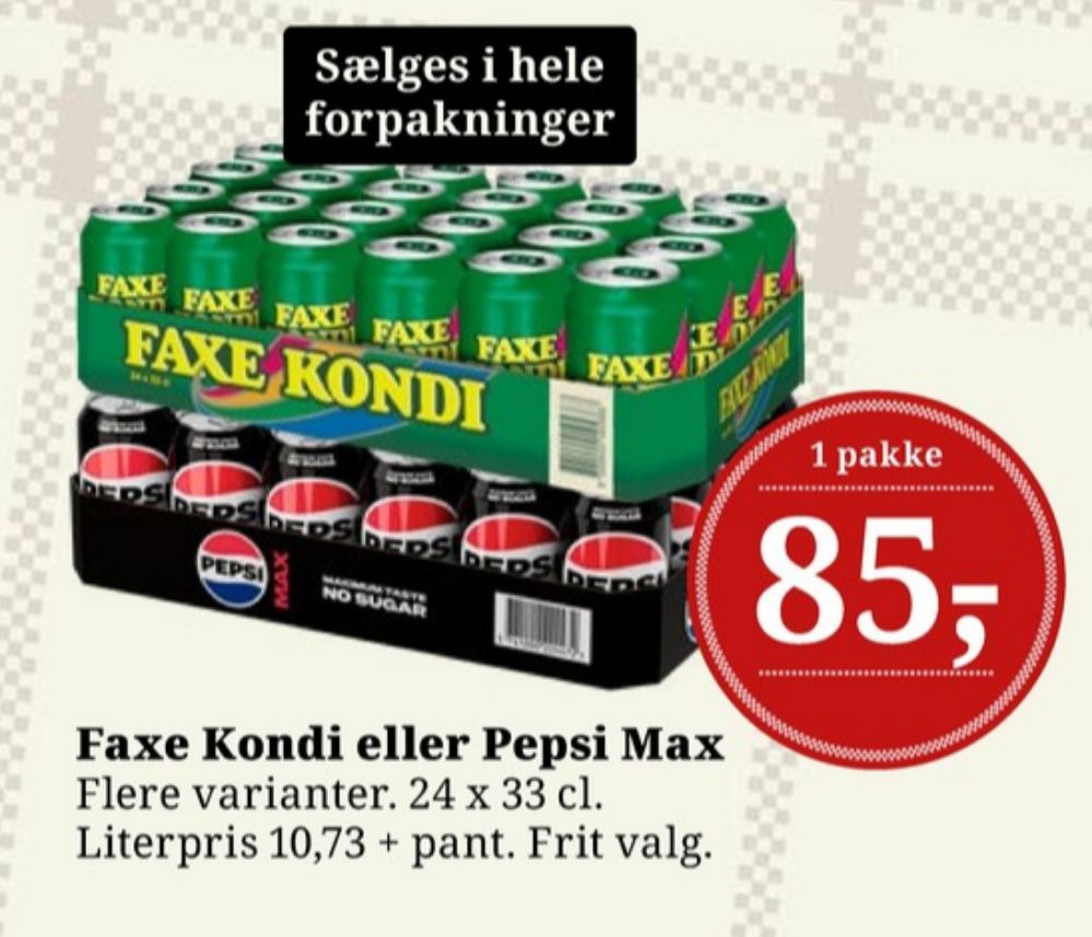 Faxe Kondi, Sportssodavand 24 pk.