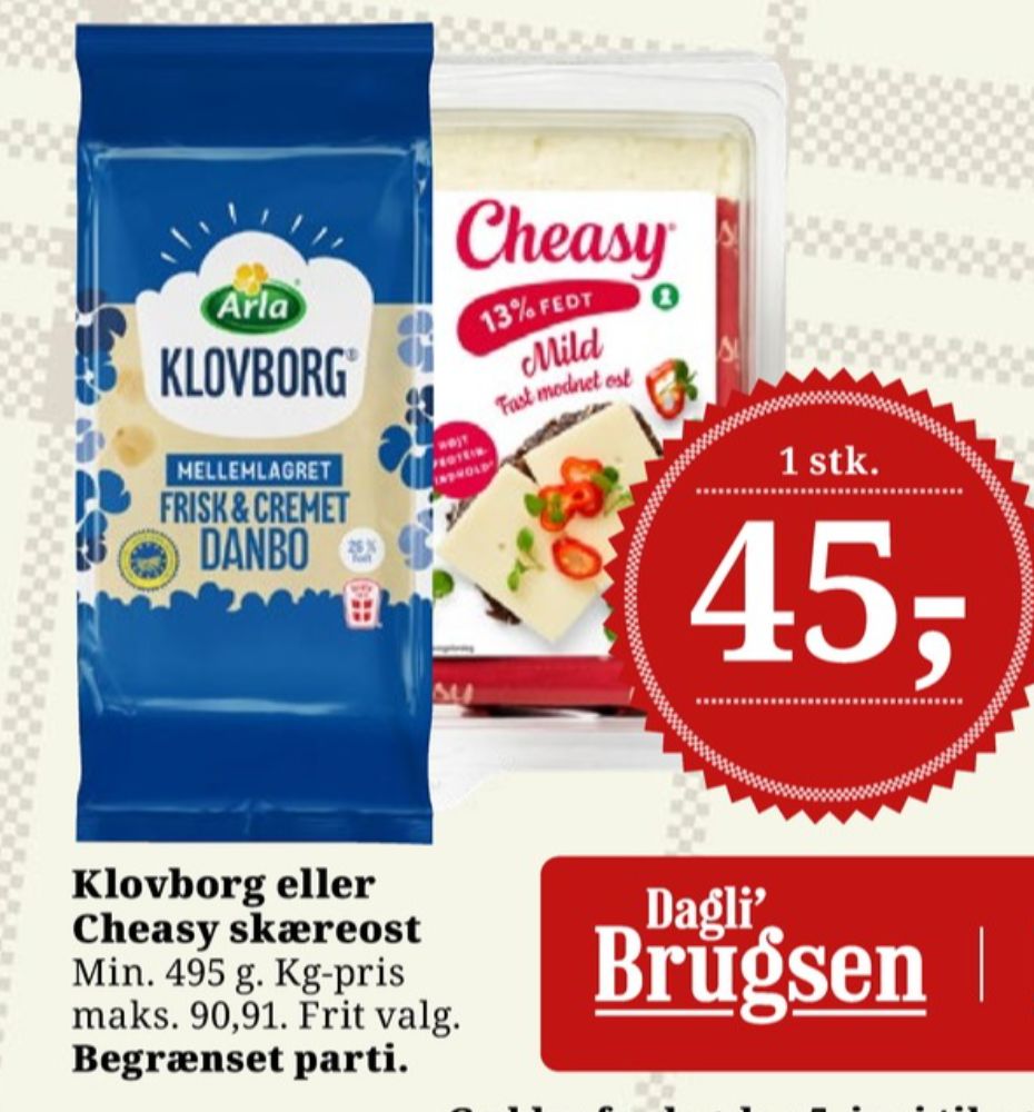 Cheasy, Skæreost Mild 13%