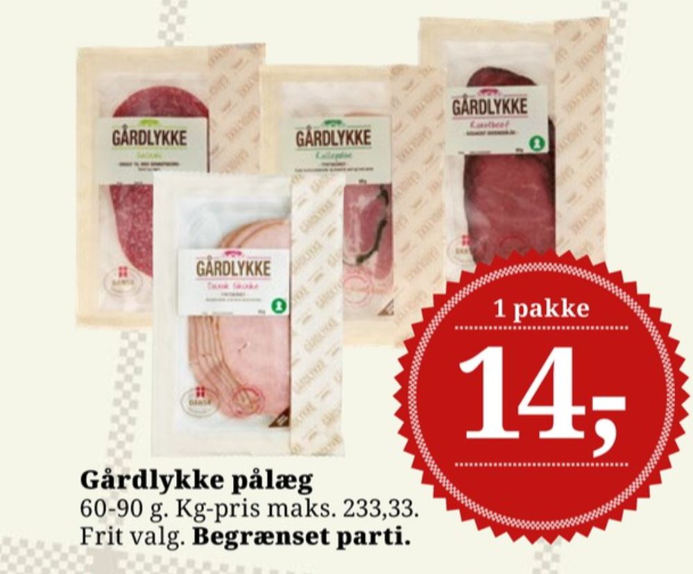Gårdlykke, Rullepølse