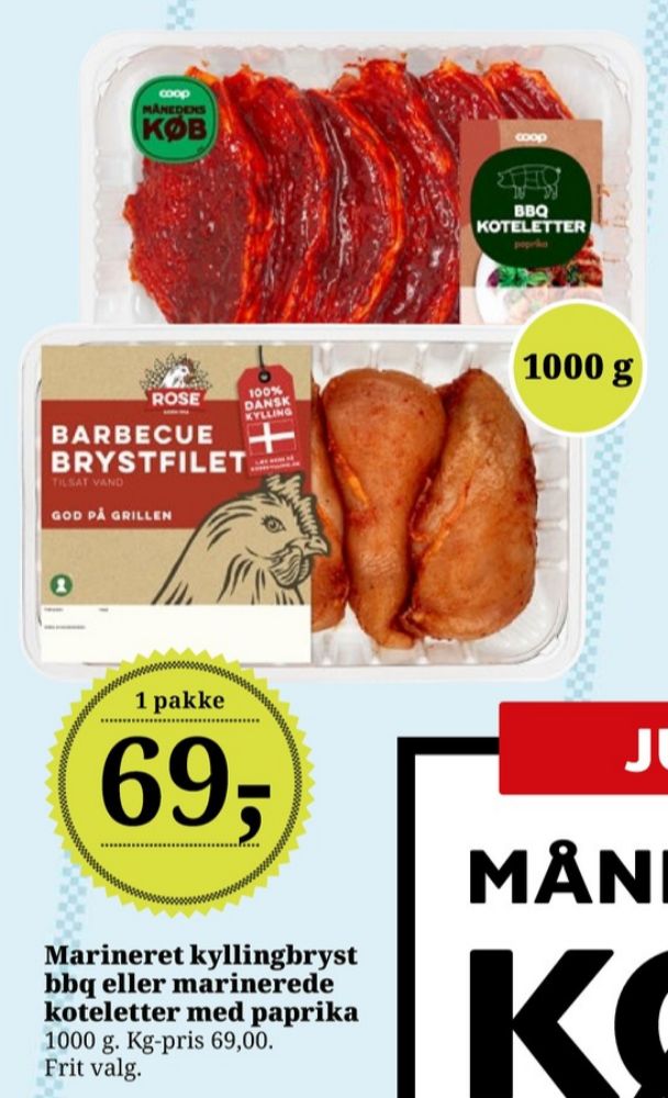 Rose, Kyllingebrystfilet