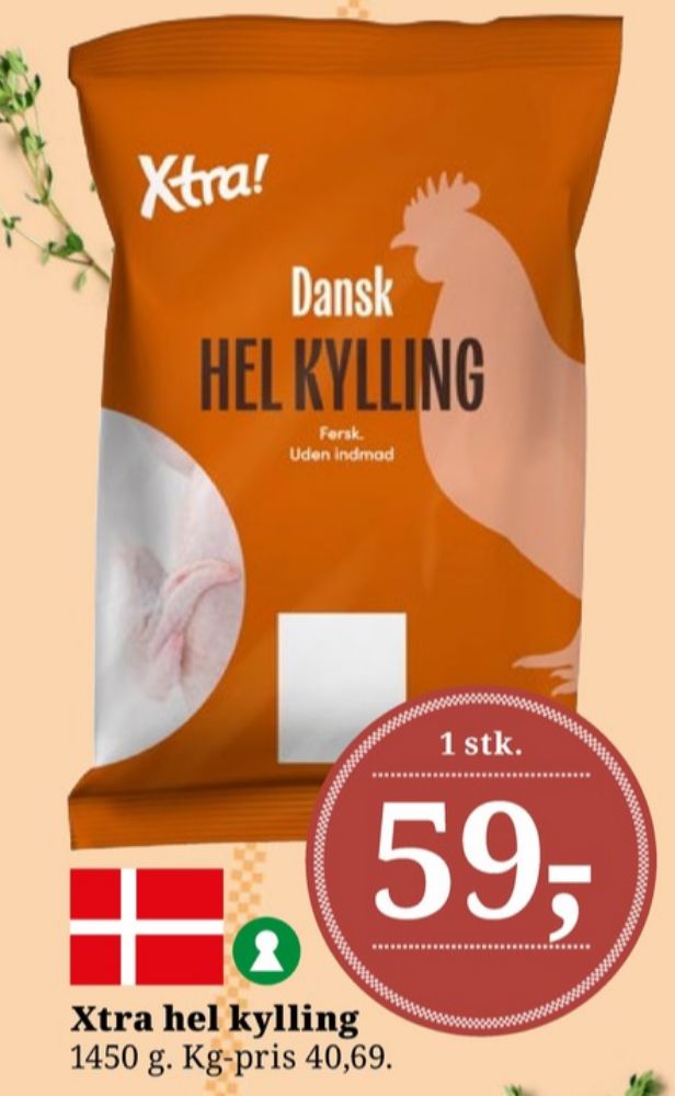 Xtra, Kylling