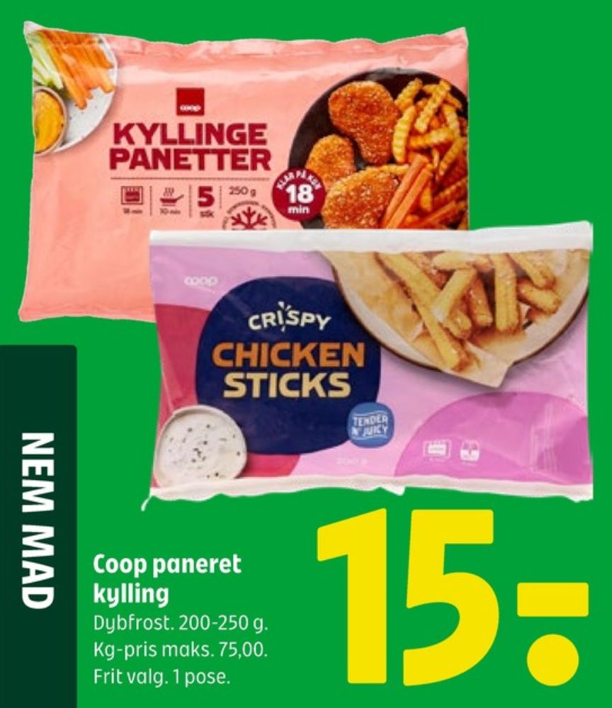 Coop, Kyllingepanetter