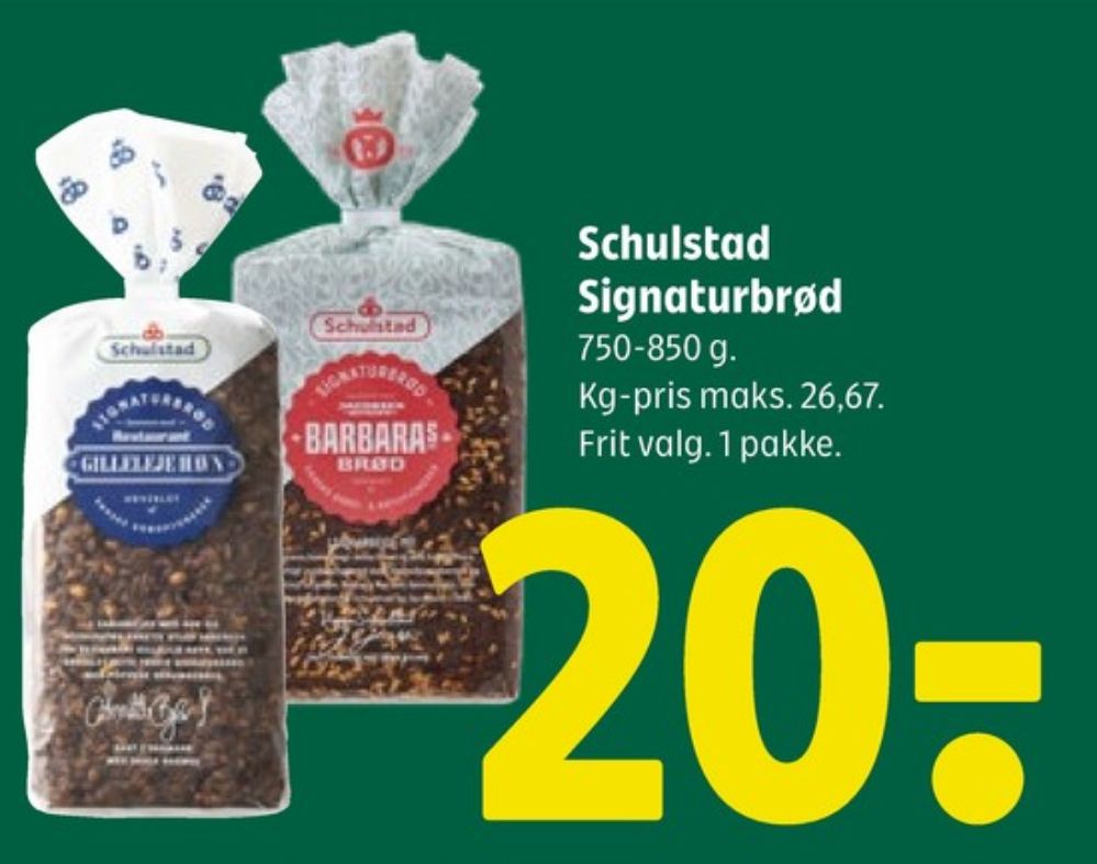 Schulstad Signaturbrød Restaurant Gillelejehavn, Rugbrødsskiver