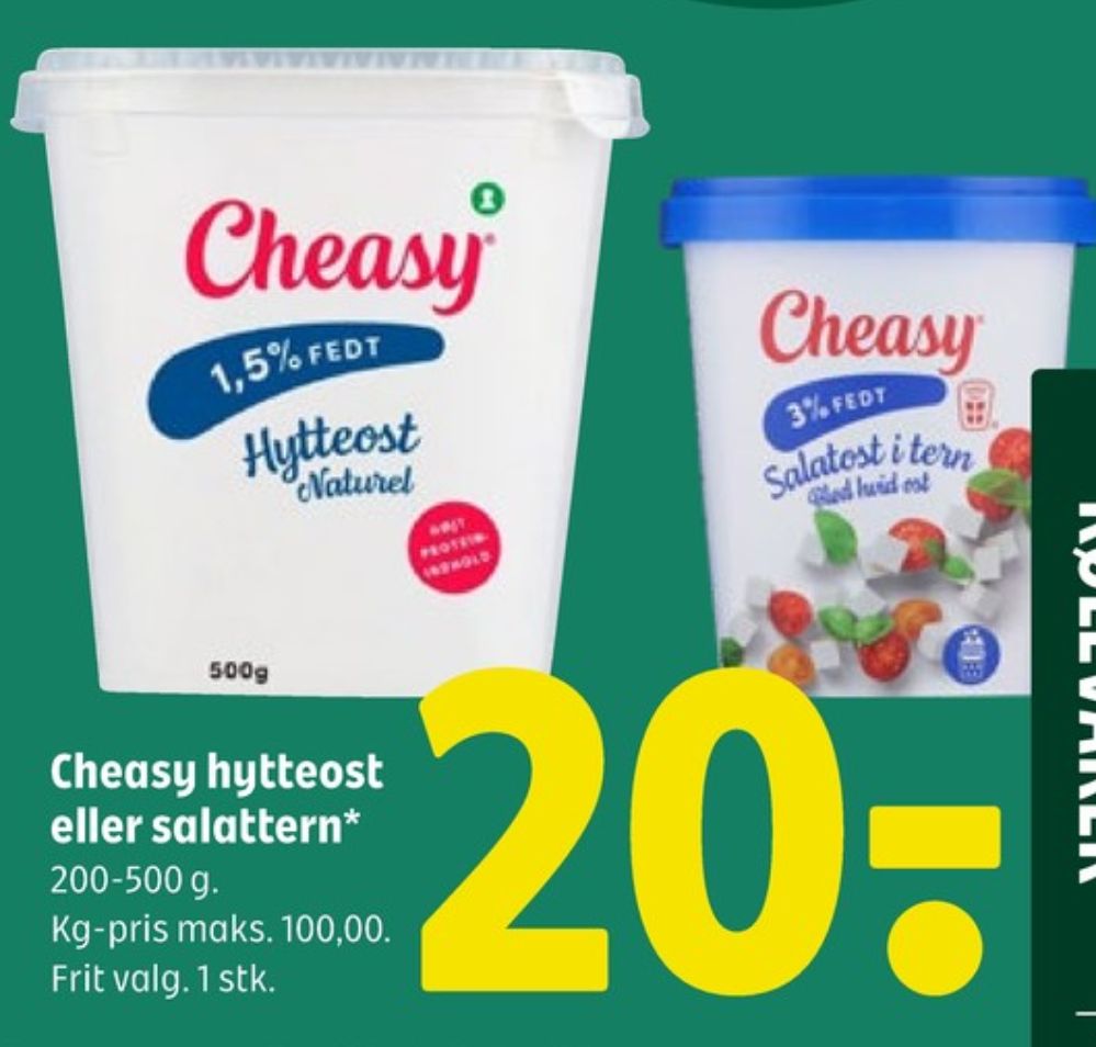 Cheasy, Salatost 3%