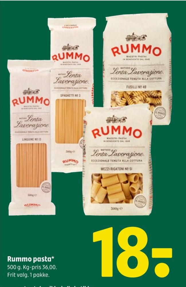 Rummo, Pasta Penne rigate No 66