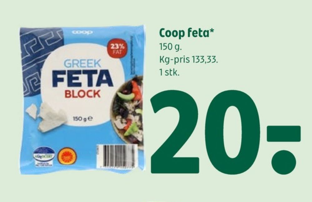Coop, Feta