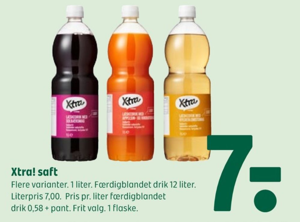 Xtra, Hyldeblomst Læskedrik