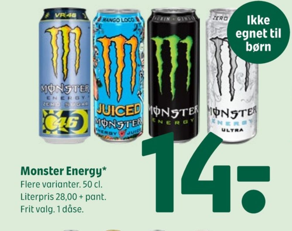 Monster Mango Loco, Energidrik
