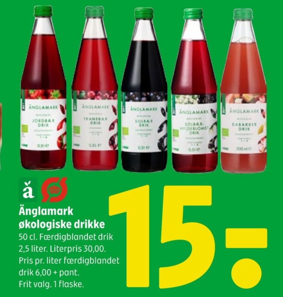 Änglamark, Solbær-Hyldeblomstdrik