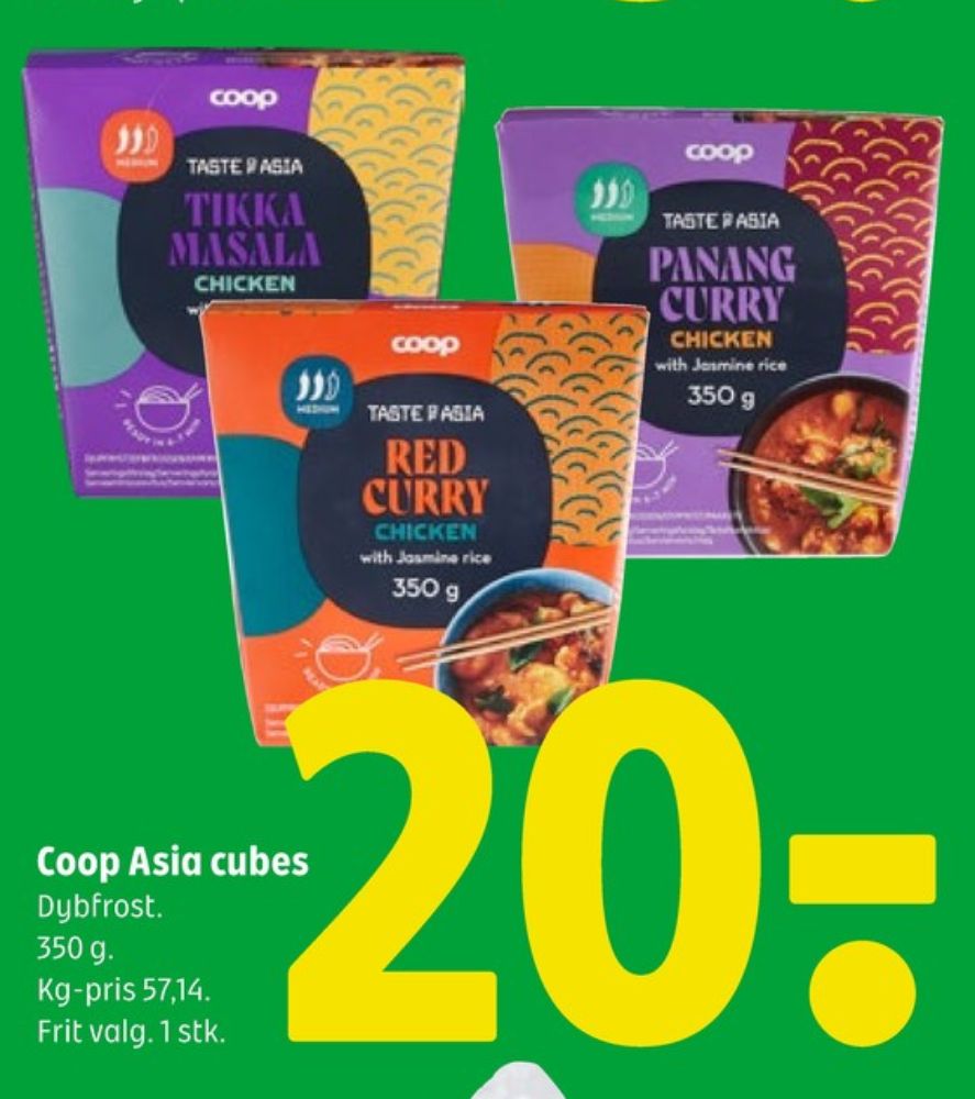 Coop Asia, Tikka Masala Chicken