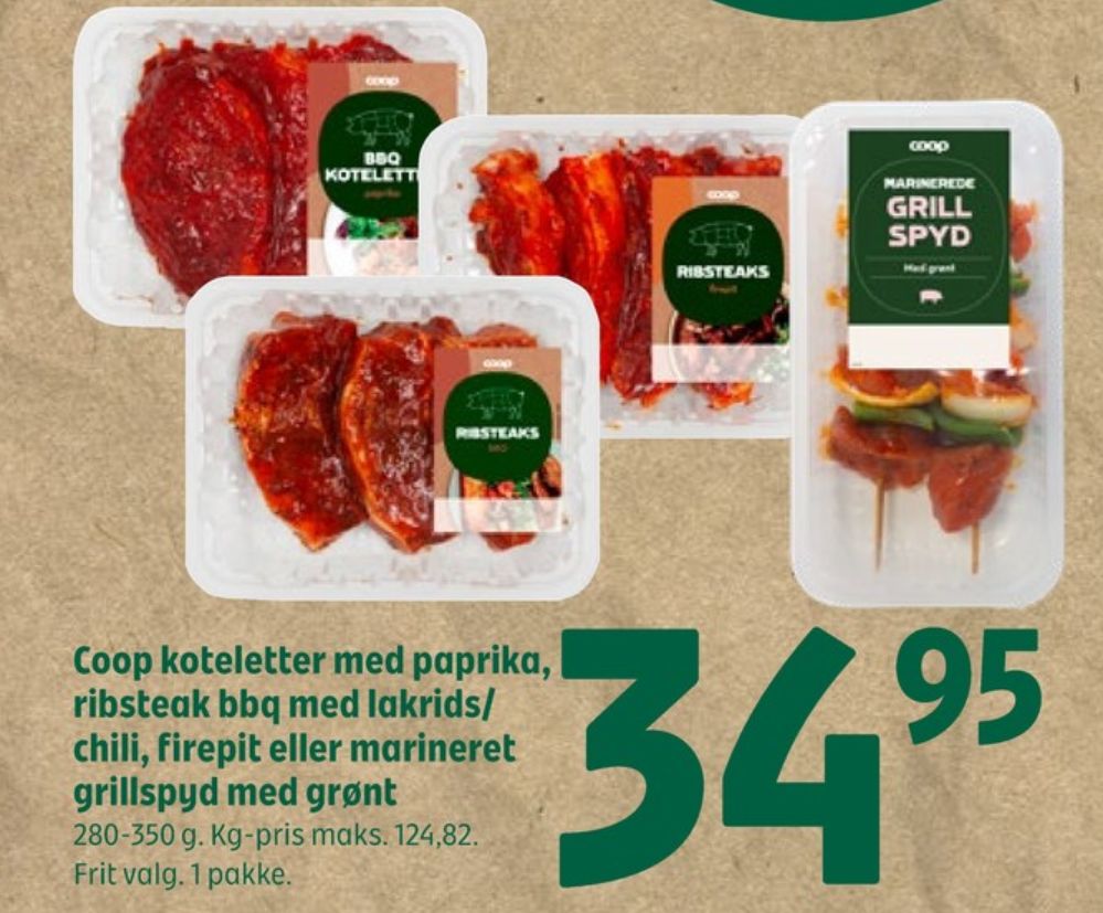 Coop, Grisekoteletter