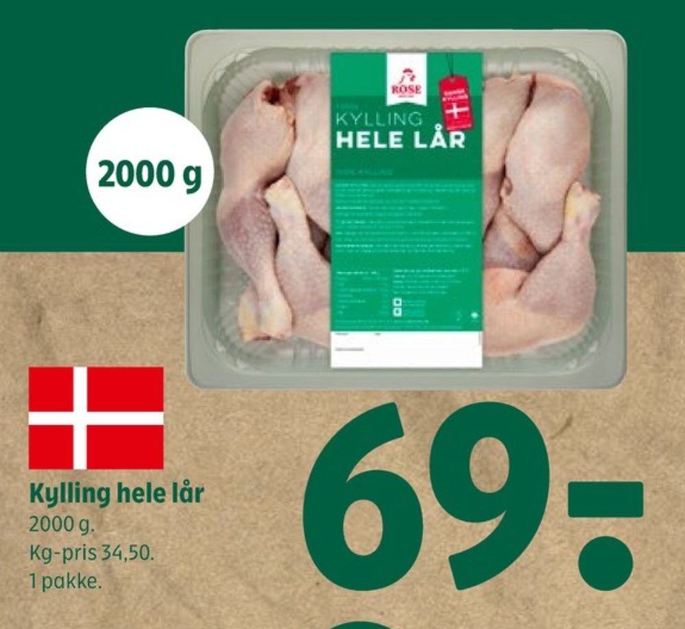 Rose, Kyllingelår
