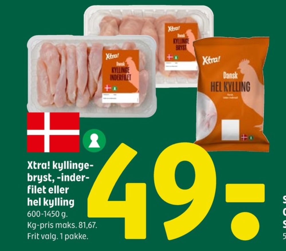 Xtra, Kylling