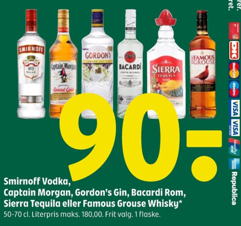 Smirnoff, Vodka