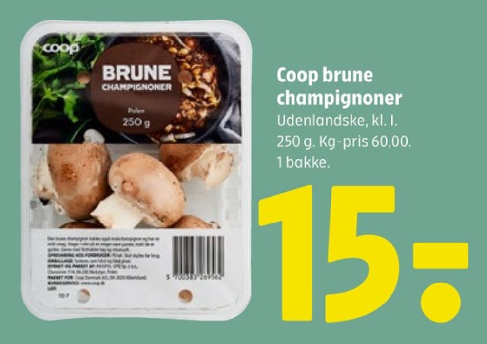 Coop, Champignon