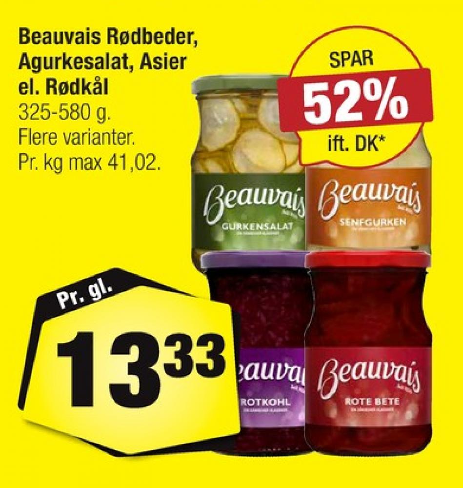 Beauvais, Agurkesalat