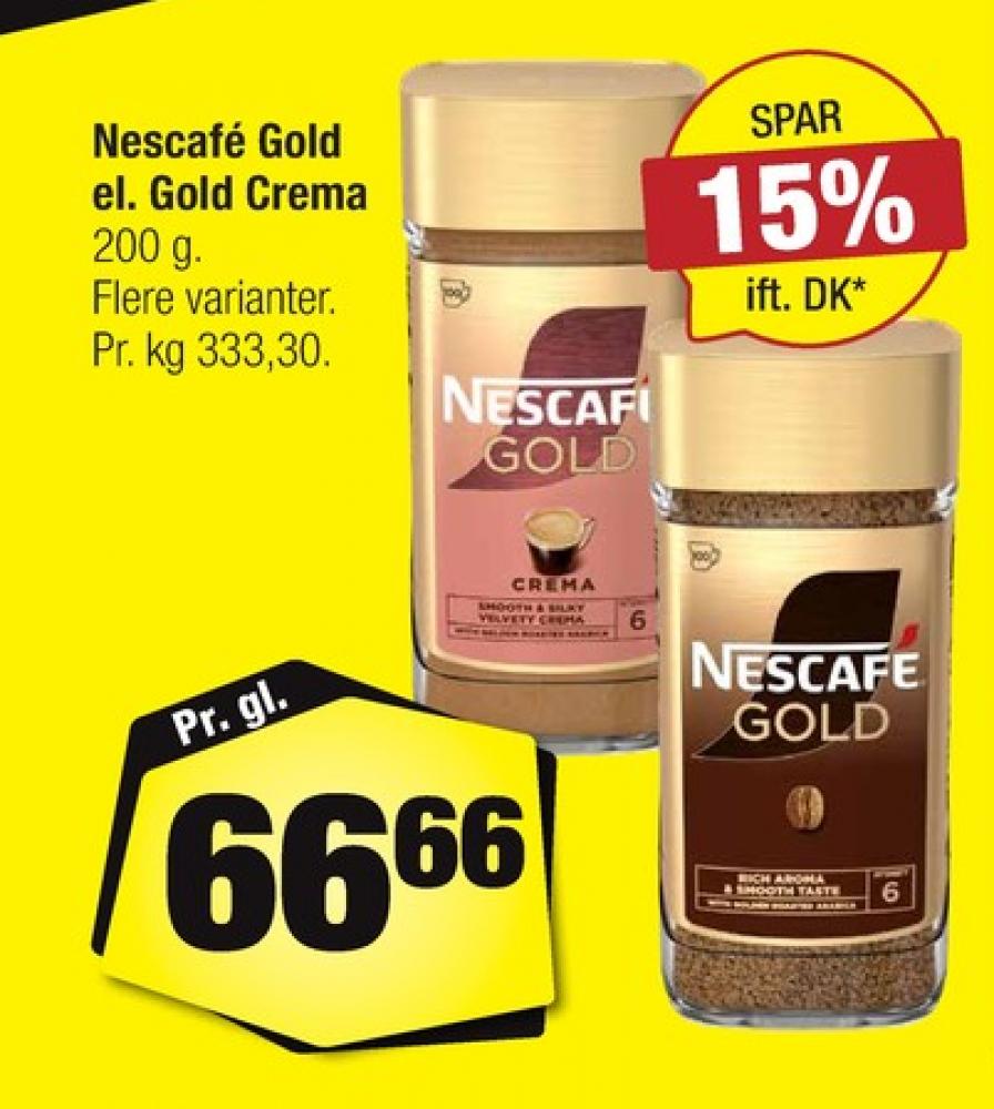 Nescafe Gold, Instant Kaffe