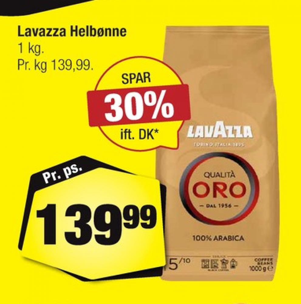 LavAzza Qualita Oro, Kaffebønner