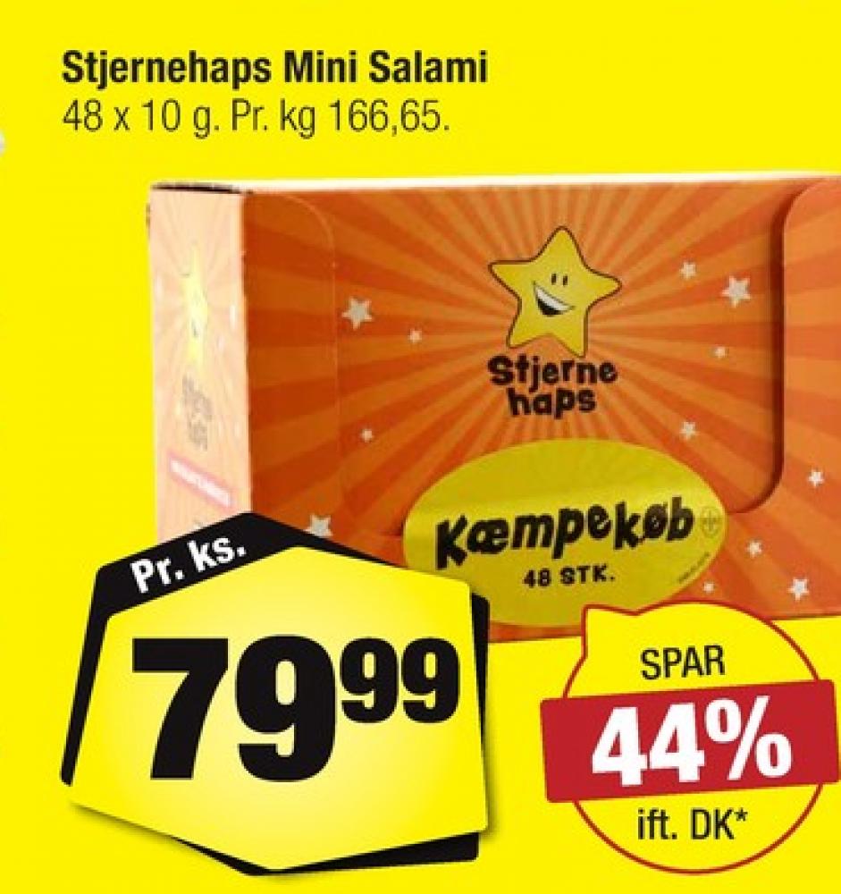 3-stjernet Stjernehaps, Salami