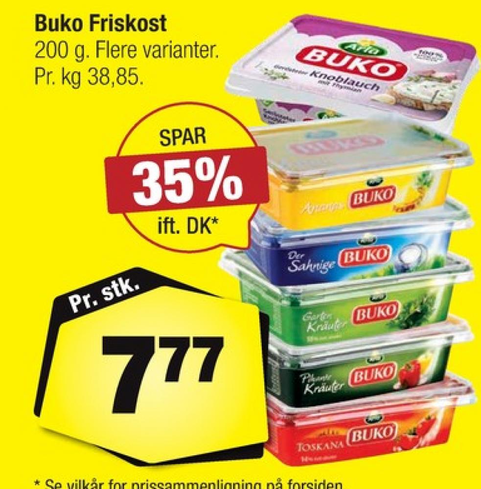 Buko, Smøreost Knoblauch