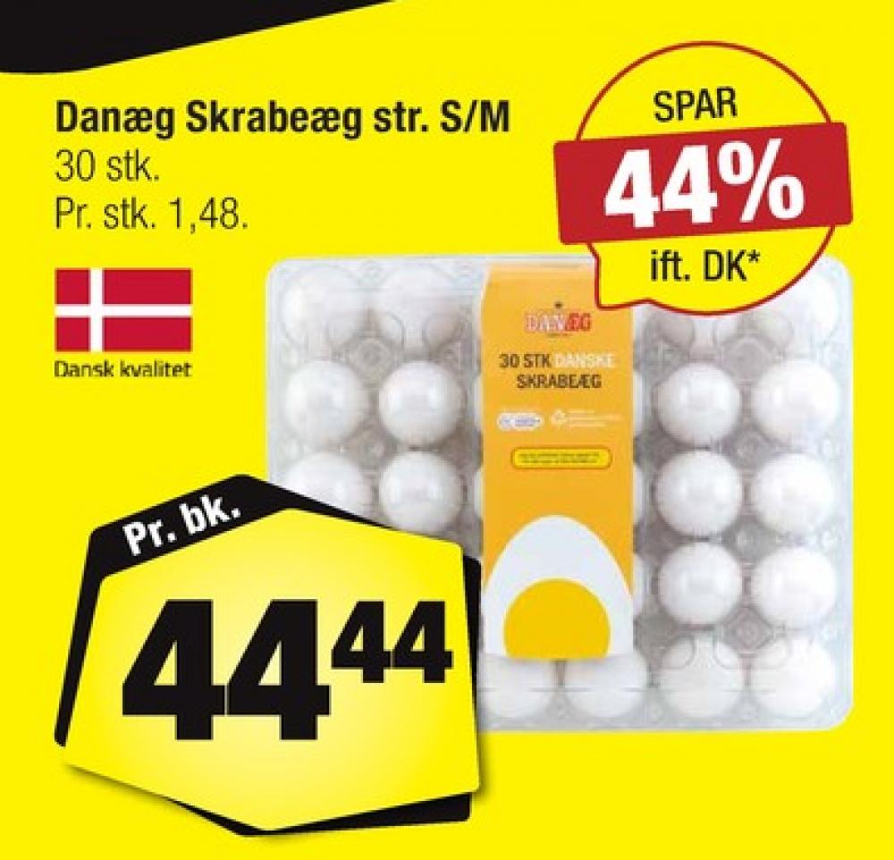Danæg, Skrabeæg S/M