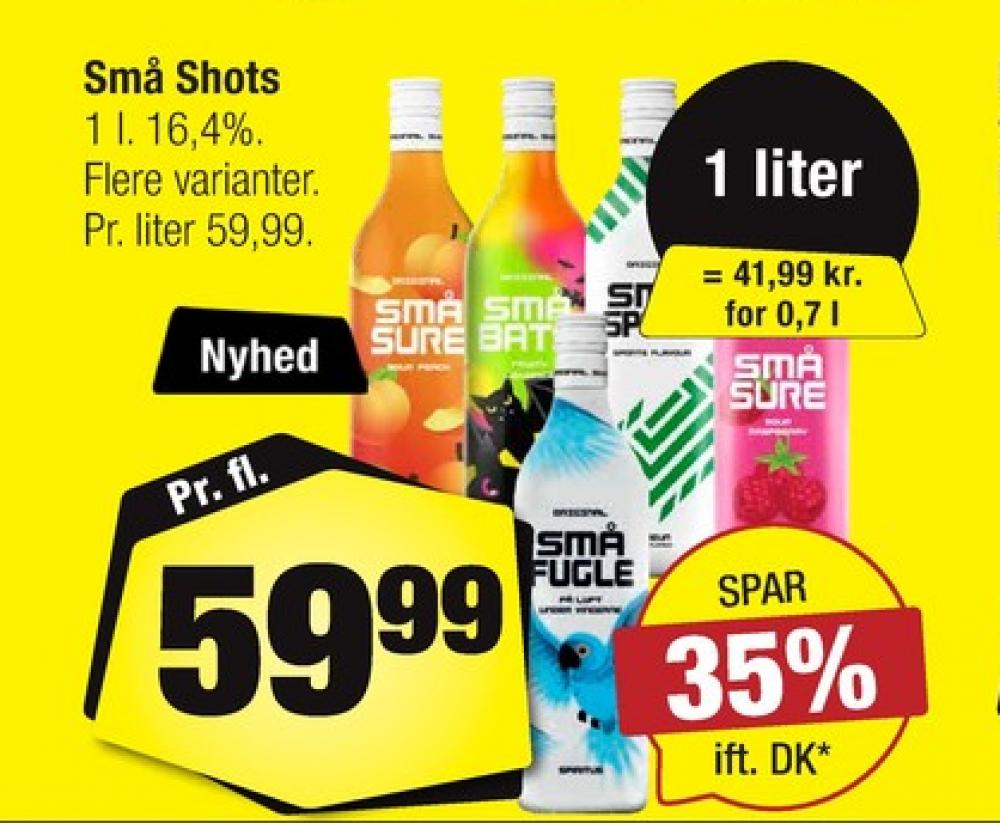 Små Fugle, Shots