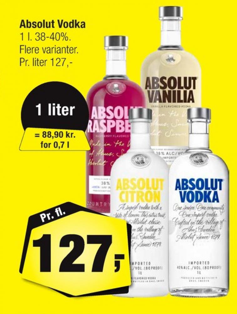 Absolut, Vodka