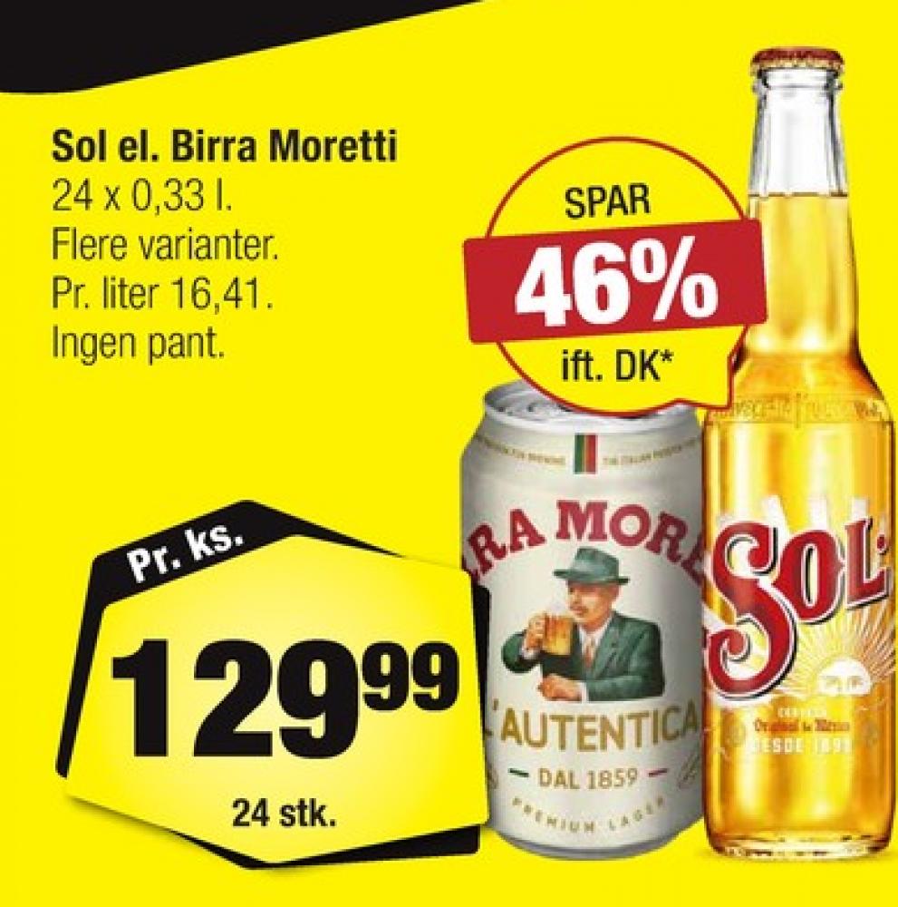 Sol, Specialøl 24 pk.