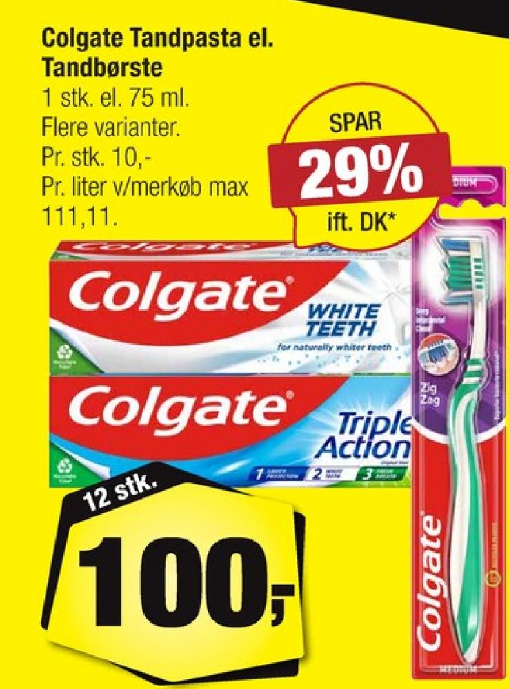 Colgate, Tandpasta