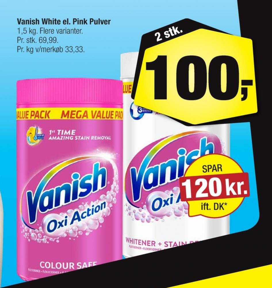Vanish, Pletfjerner