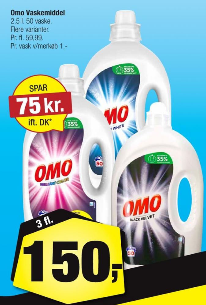 Omo, Vaskemiddel-flydende