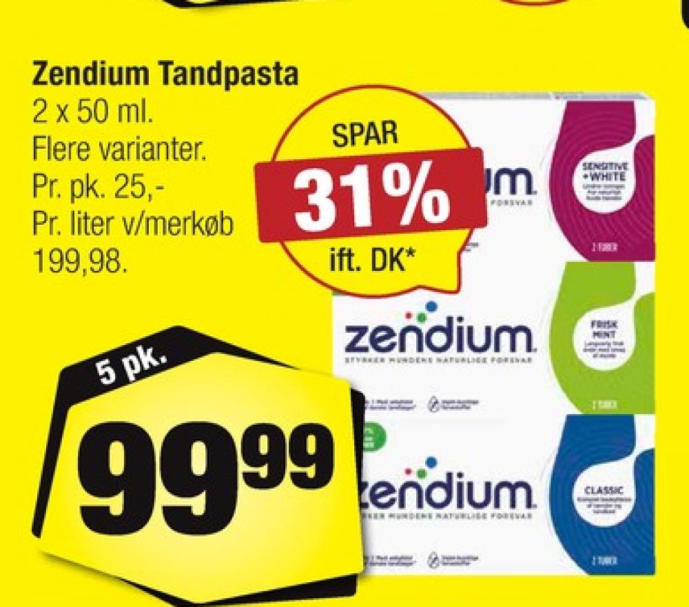 Zendium, Tandpasta