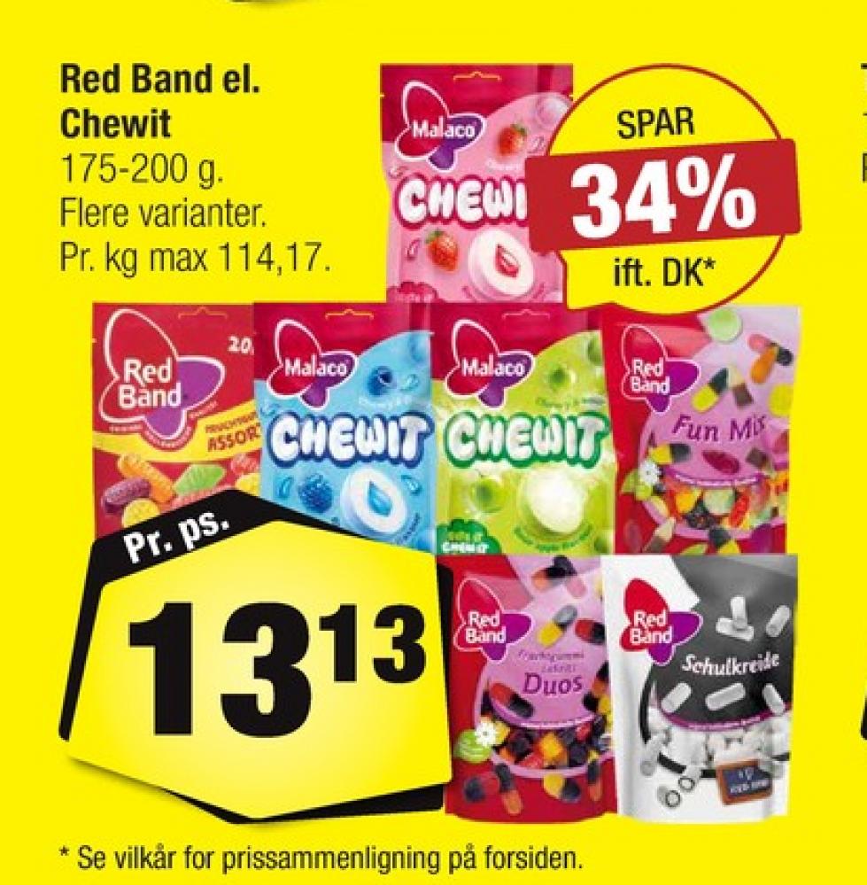 Red Band Fruchtgummi Assortie, Slikposer