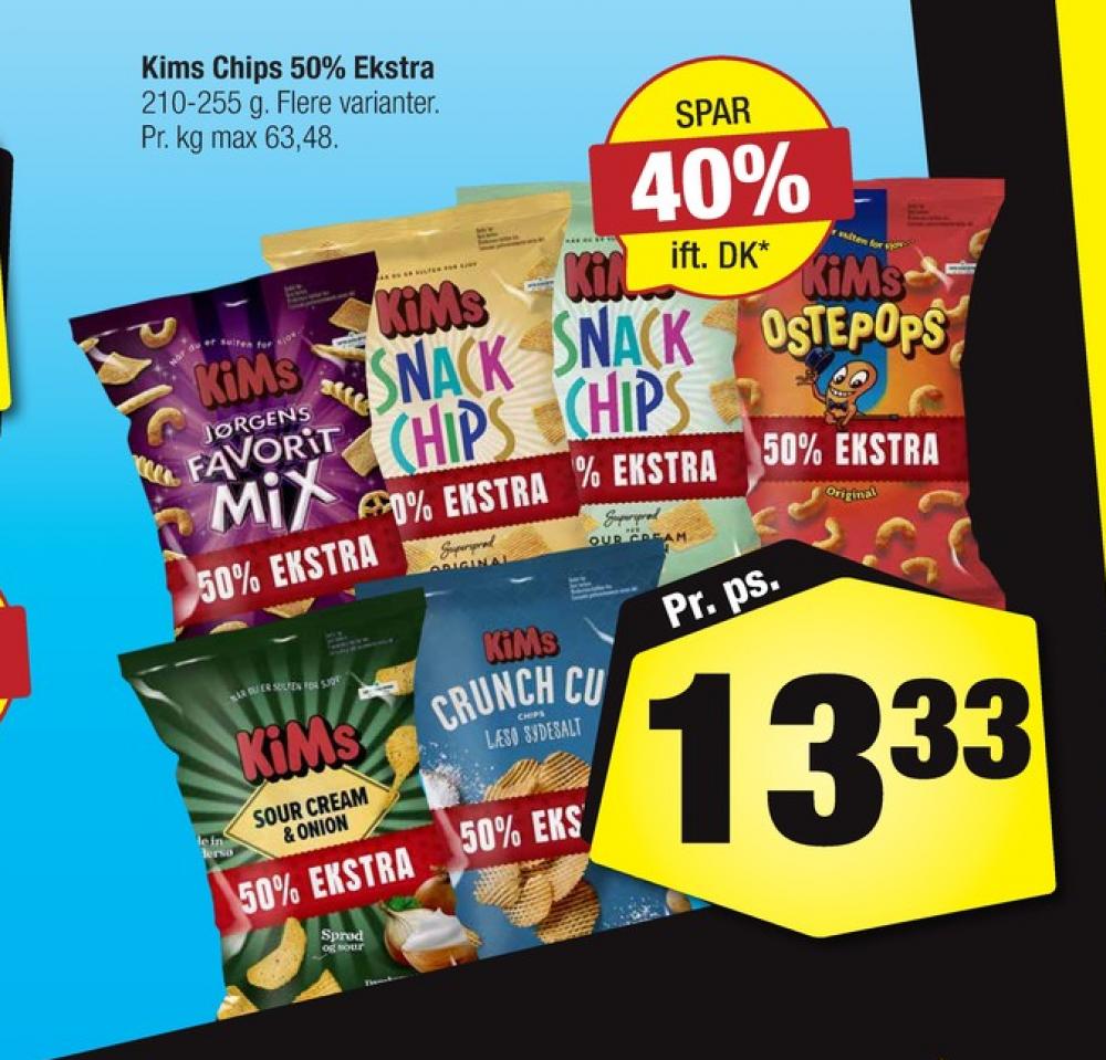 Kims, Crunch Cut Chips Læsø Sydesalt
