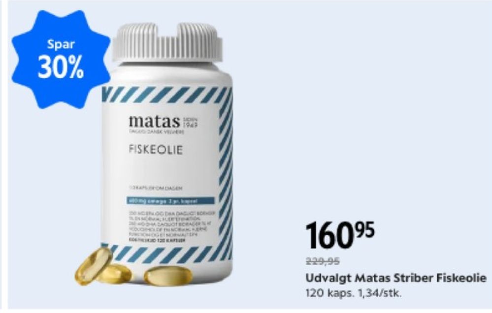 Matas, Fiskeolie