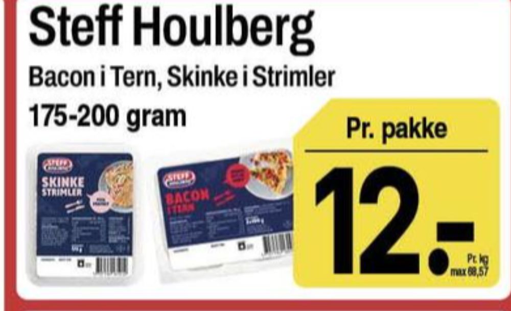 Steff Houlberg, Bacontern