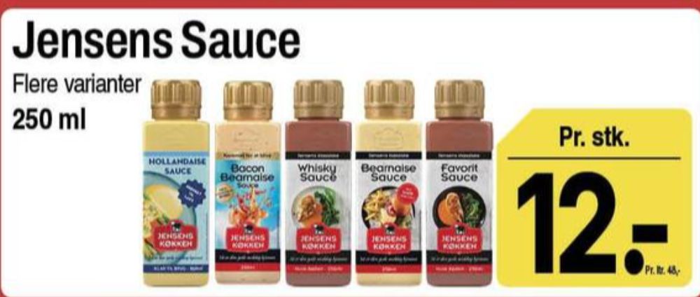 Jensens Køkken, Bacon Bearnaisesauce