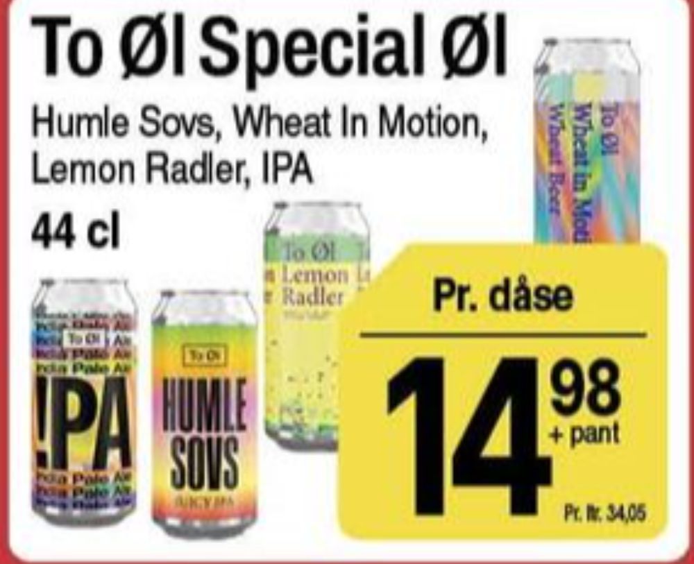 To Øl IPA, Specialøl