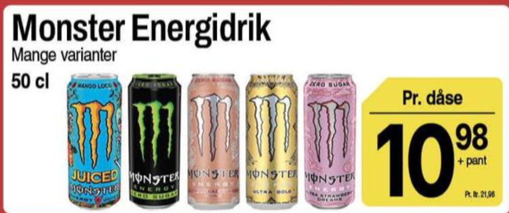 Monster Mango Loco, Energidrik