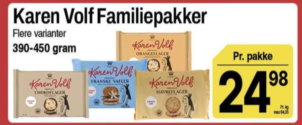 Karen Volf, Franske Vafler Original