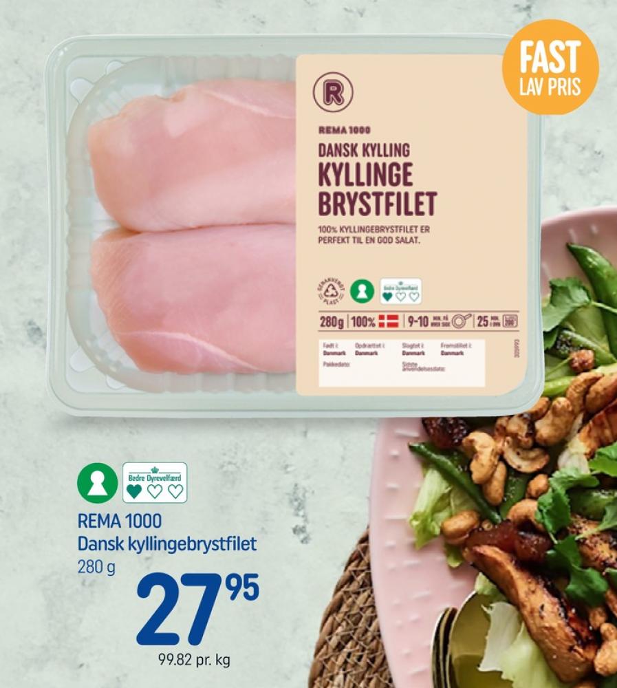 Rema 1000, Kyllingebrystfilet