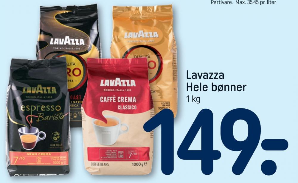 LavAzza Qualita Oro Dark Roast, Kaffebønner