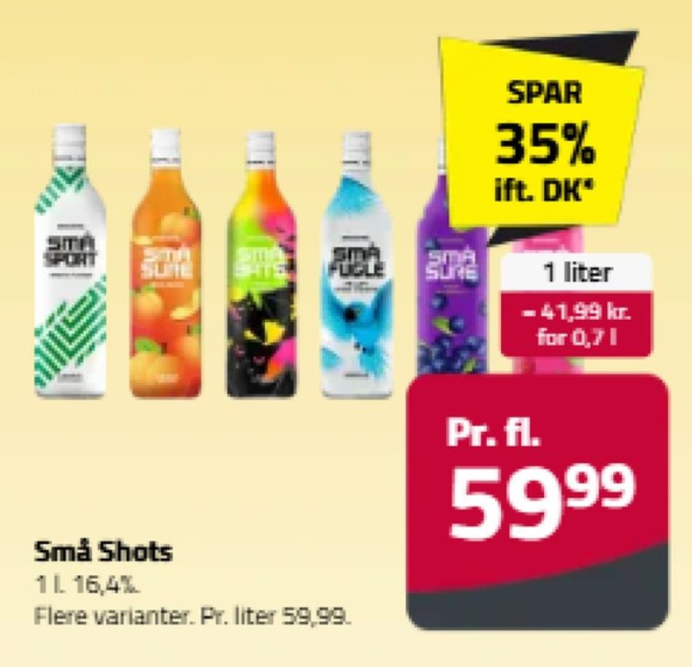 Små Fugle, Shots