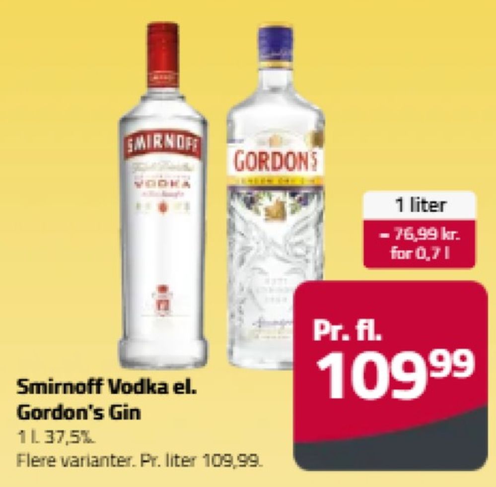 Smirnoff, Vodka