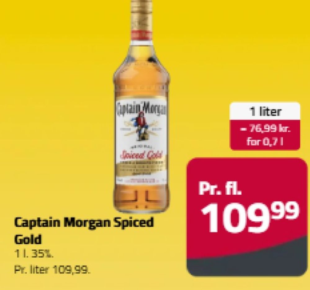 Captain Morgan Spiced Gold, Rom